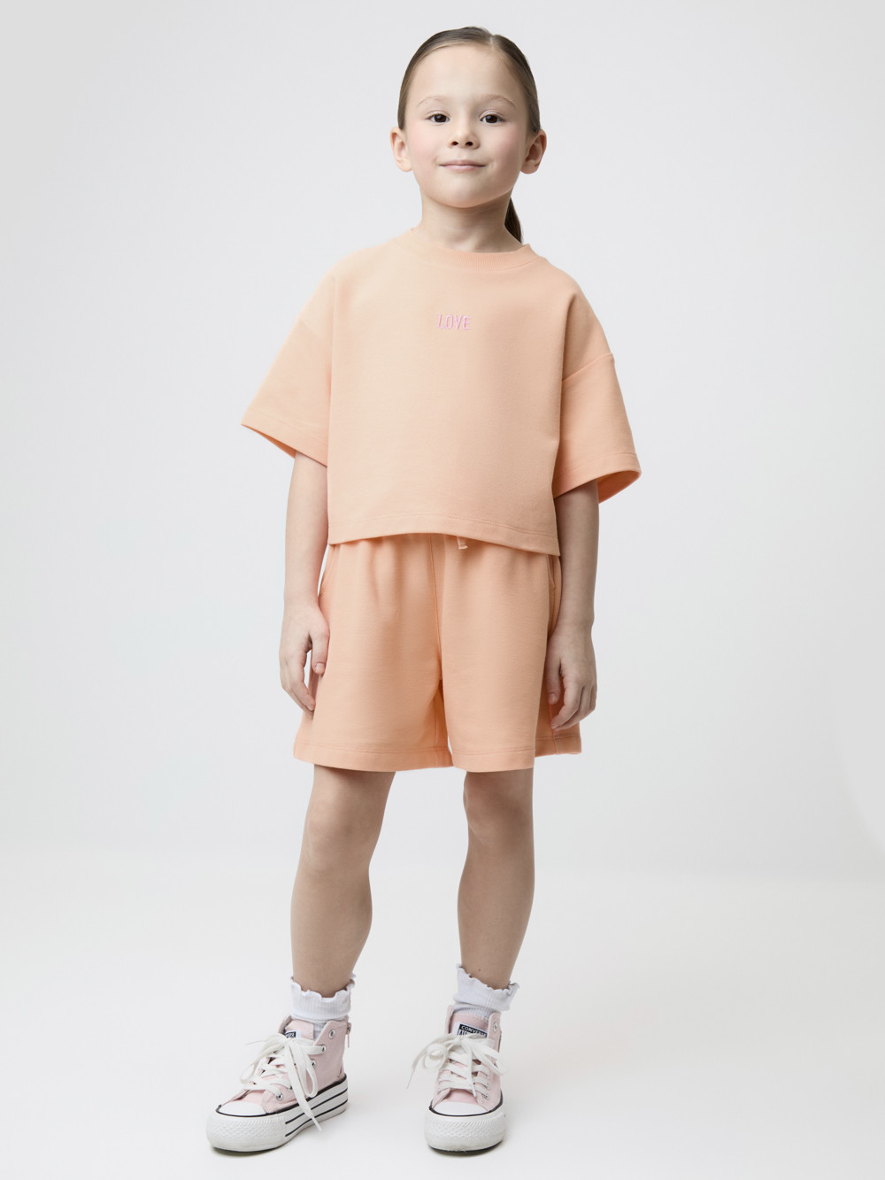 Футболка для девочки, артикул: КР 302944, цвет: оранжевый, фото 4