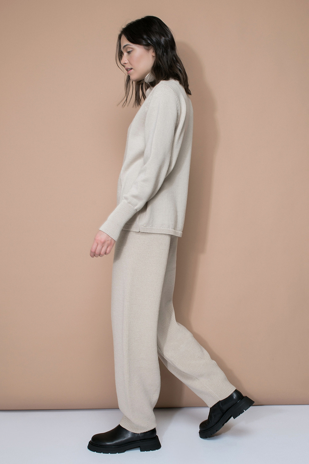 Джемперы женские для мам, артикул: ЕВ 30006/ш, цвет: сливки2, фото 4