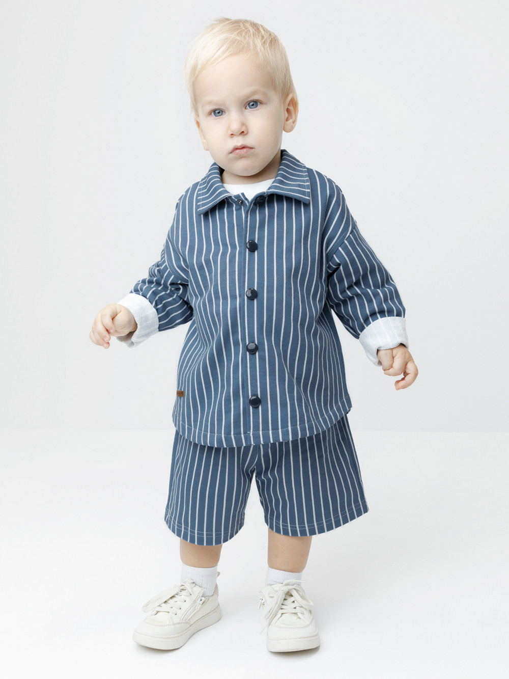 Рубашки для мальчика, артикул: КР 303037, цвет: синий, фото 4