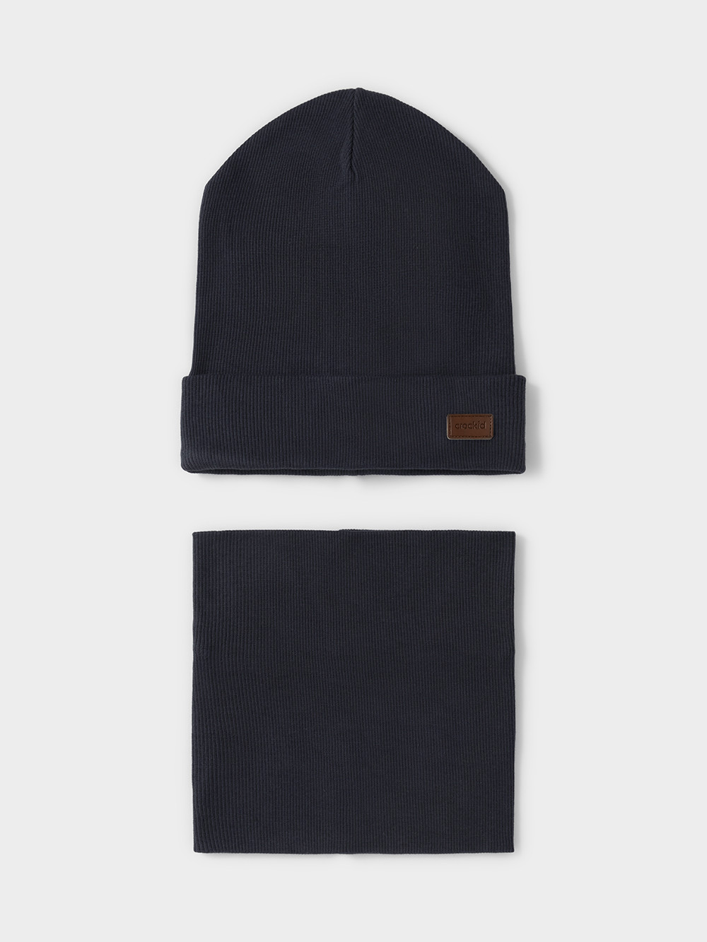 Шапка для мальчика, артикул: К 8149, цвет: темно-синий, фото 4