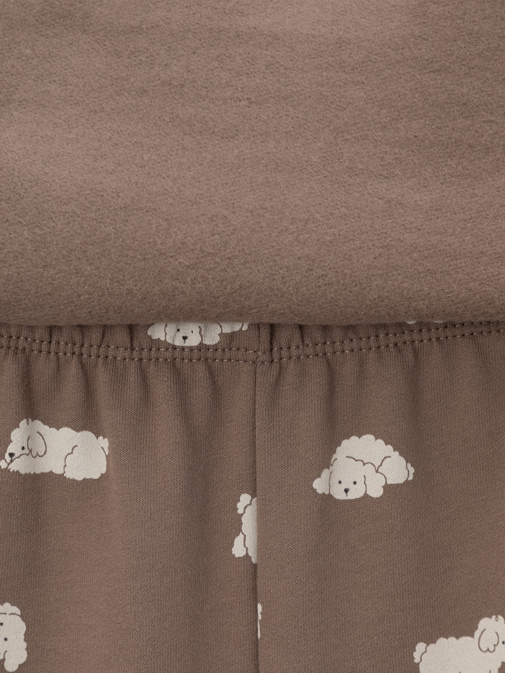 Пижама для девочки, артикул: К 1567, цвет: коричневый, фото 4