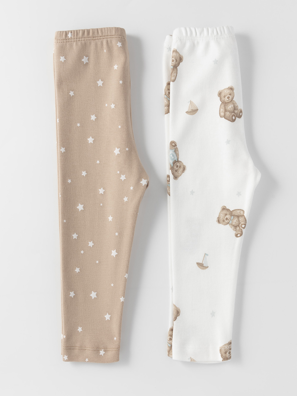 Брюки для новорожденных, артикул: К 400785-2уп, цвет: бежевый, фото 4