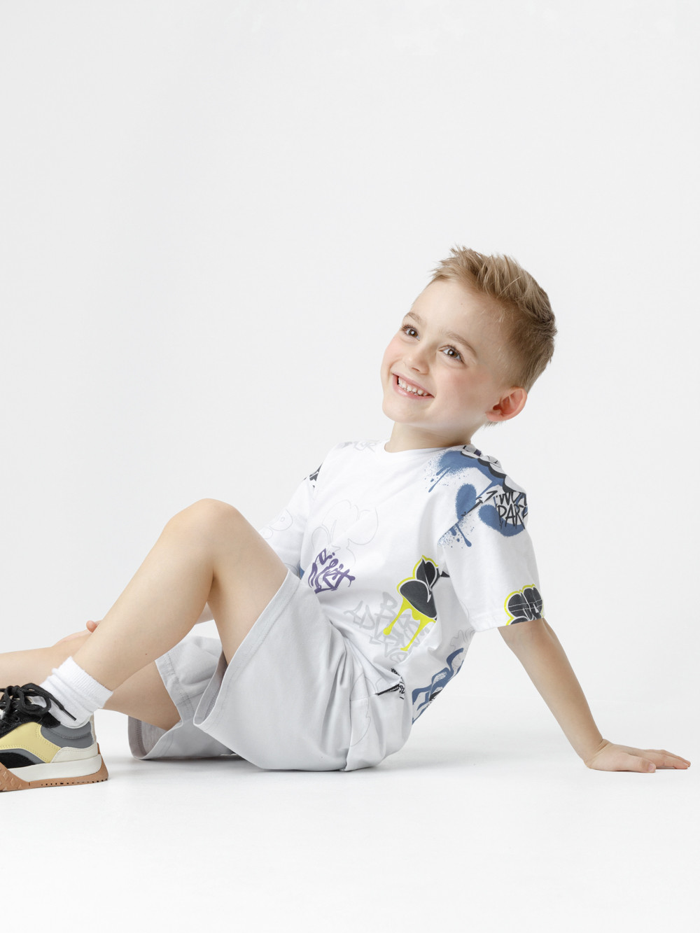 Шорты для мальчика, артикул: КР 400933, цвет: светло-серый5, фото 4