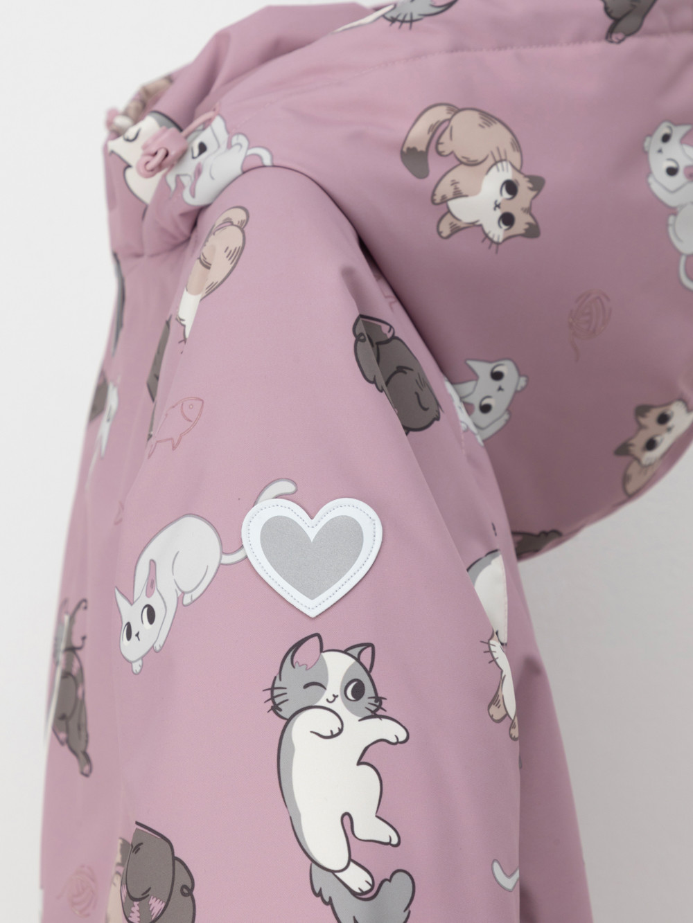 Куртка для девочки, артикул: ВК 32167/н/9 Ал, цвет: розовый, фото 4