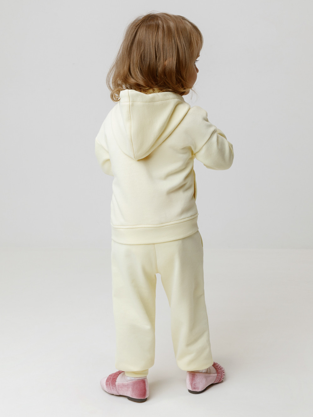 Брюки для девочки, артикул: КР 400896, цвет: желтый, фото 4