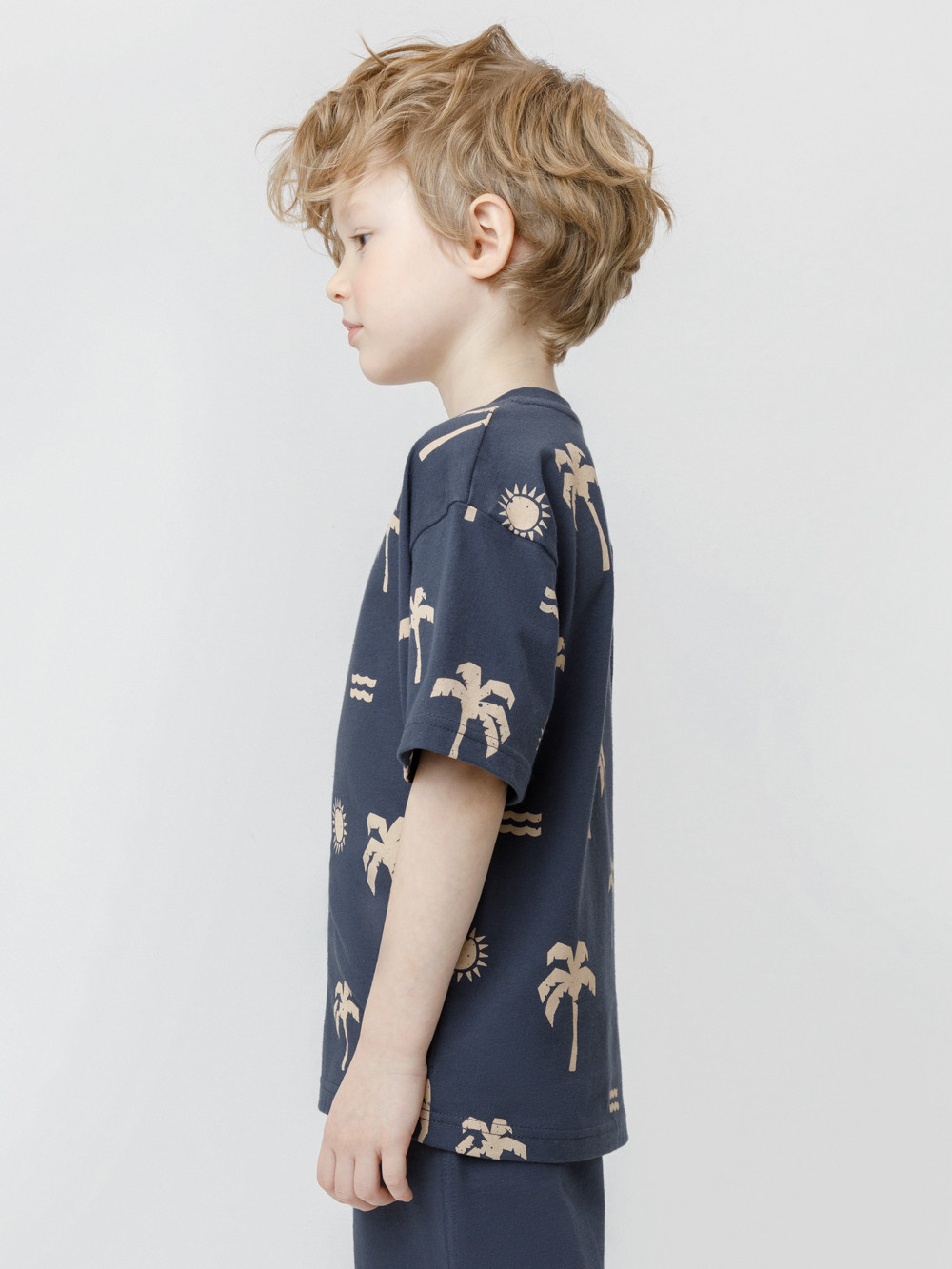 Футболка для мальчика, артикул: КР 302979, цвет: темно-синий, фото 4