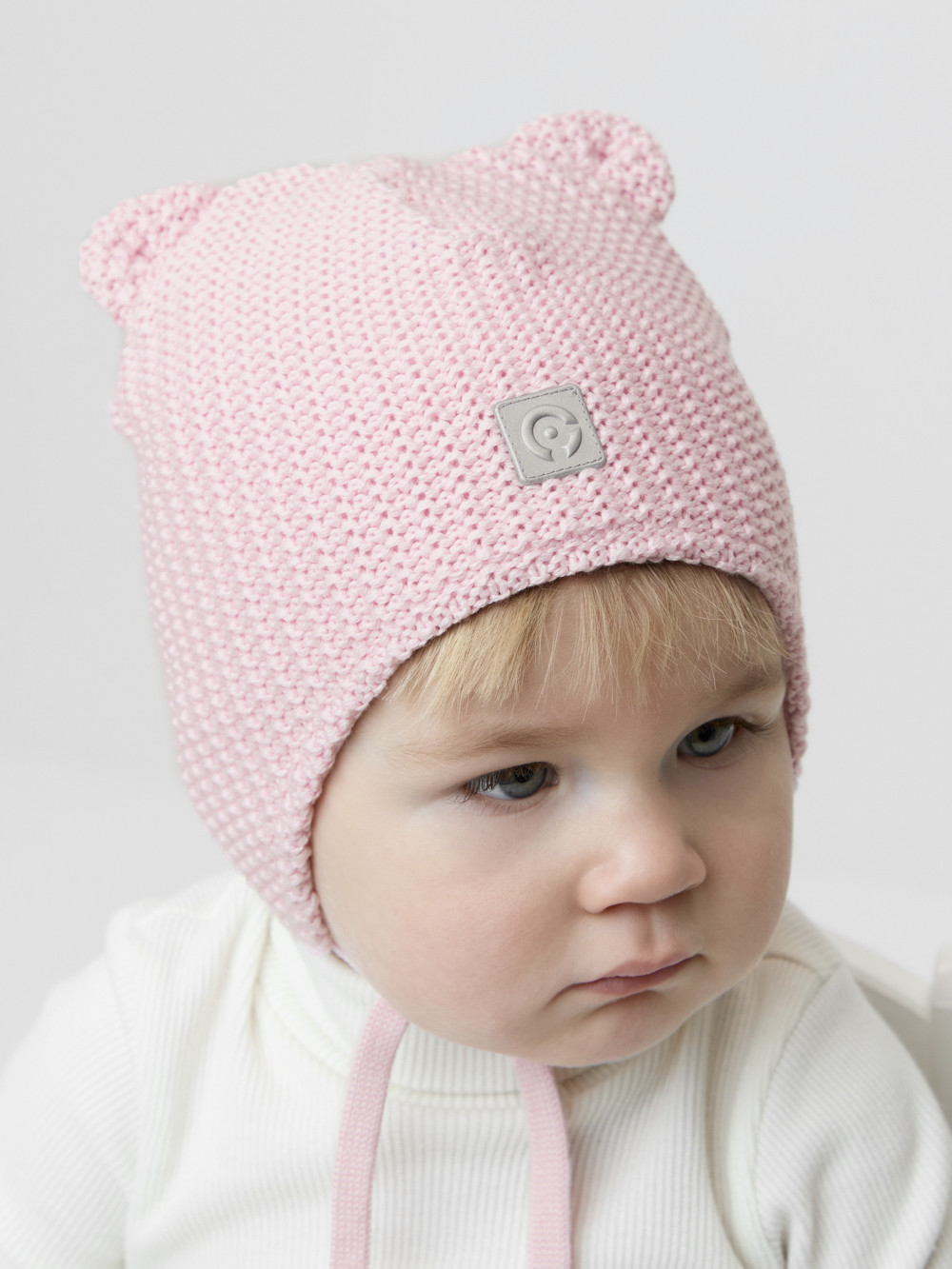 Шапка для девочки, артикул: КВ 20420, цвет: розовый, фото 4