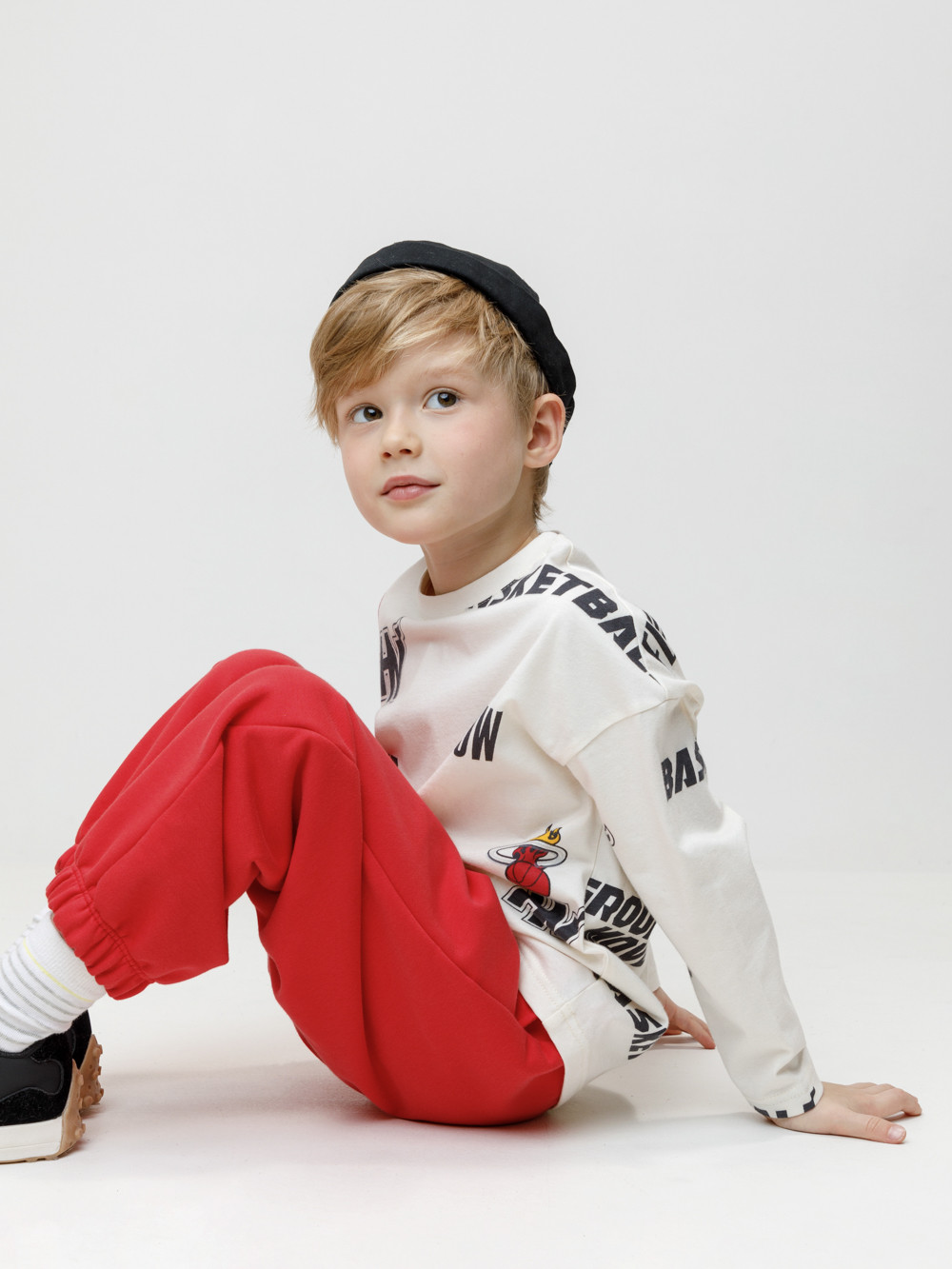 Брюки для мальчика, артикул: КР 400940, цвет: красный, фото 4