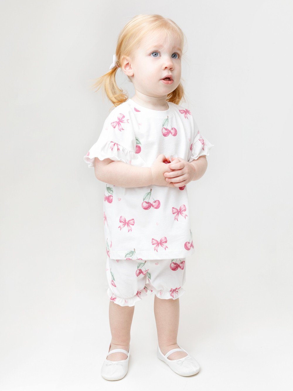 Шорты для девочки, артикул: КР 400683, цвет: сахар, фото 4