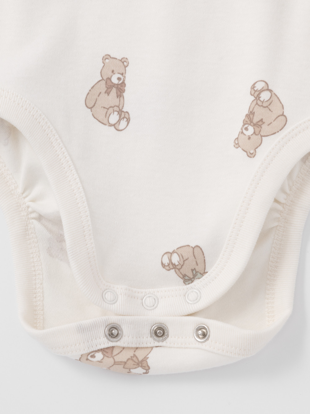 Боди для новорожденных, артикул: МП 6015-3уп, цвет: кофейный, фото 4