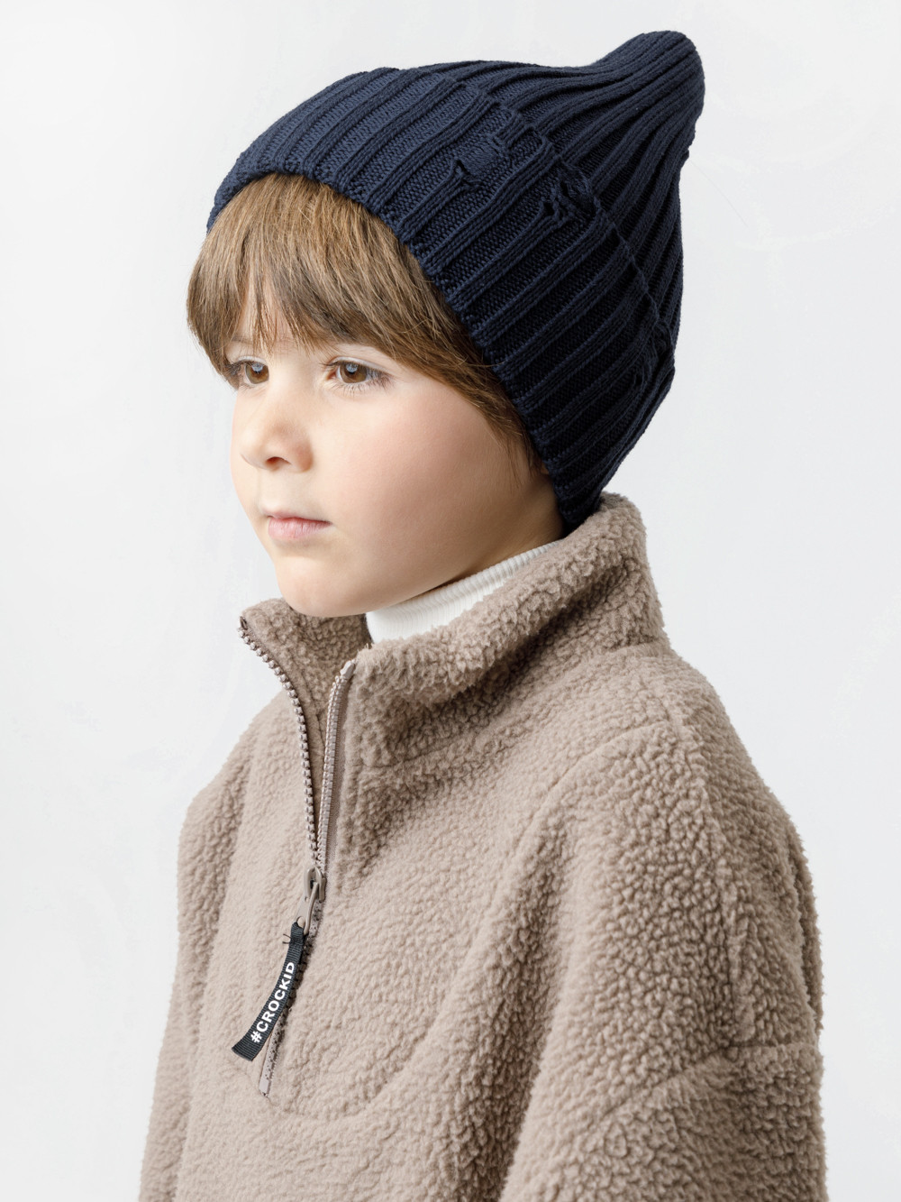 Шапка для мальчика, артикул: КВ 20445, цвет: синий, фото 4