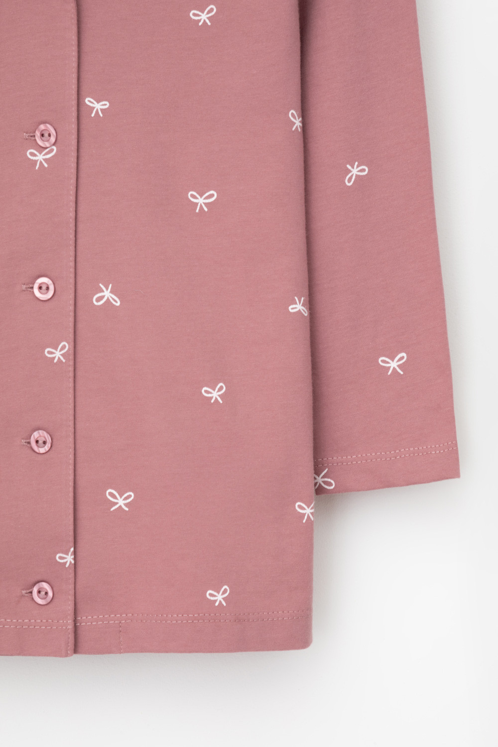 Пижама для девочки, артикул: К 1612, цвет: бордовый, фото 4