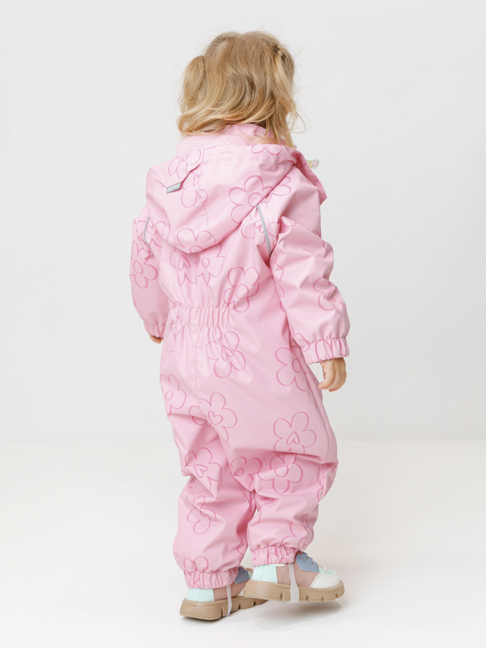 Комбинезоны утепленные для девочки, артикул: ВК 60088/н/21 Ал, цвет: розовый, фото 5