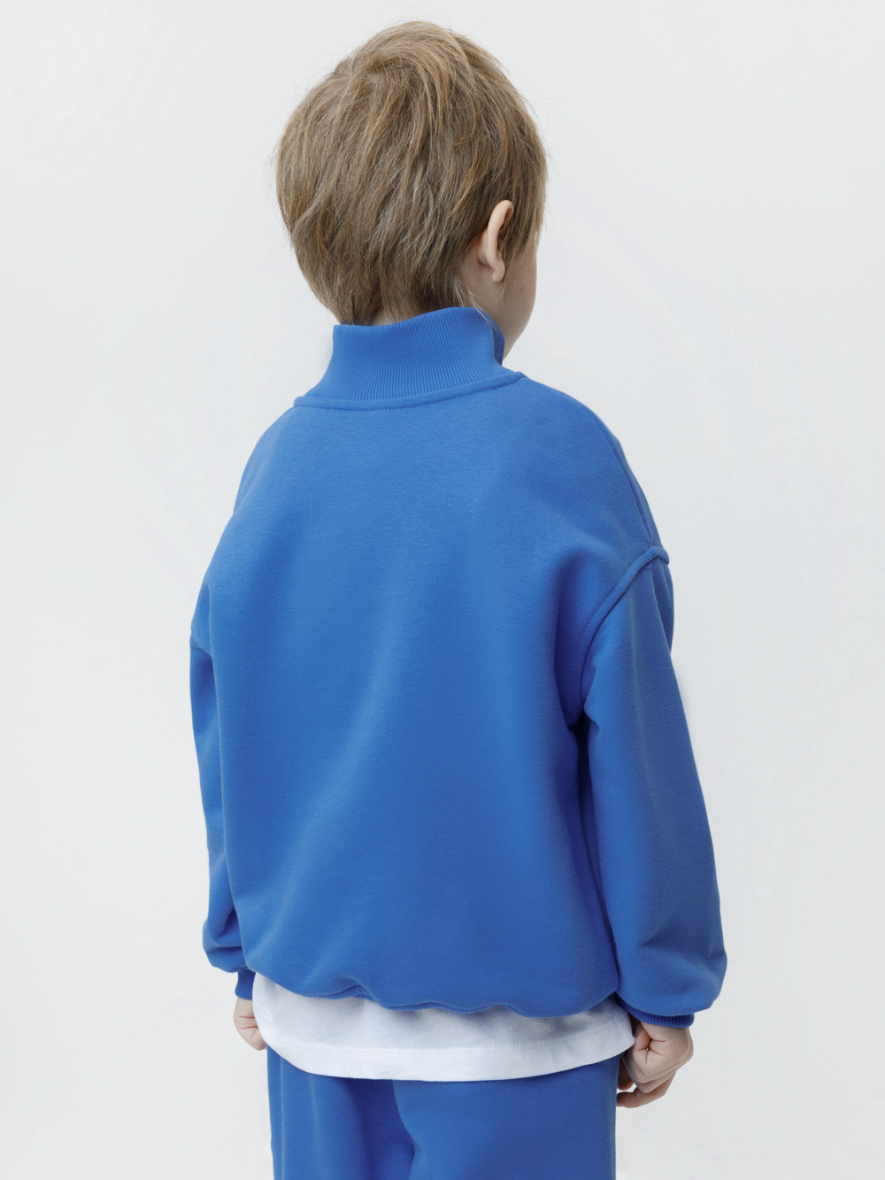 Свитшоты для мальчика, артикул: КР 303025, цвет: синий, фото 5