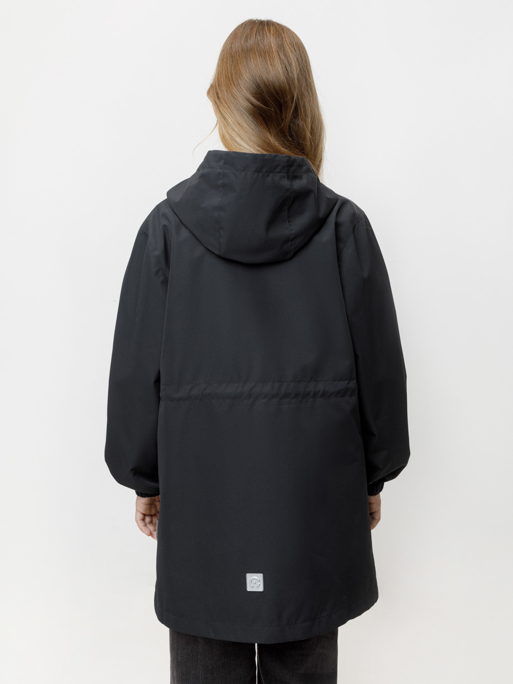 Пальто для девочки, артикул: ВК 32183/1 ГР, цвет: черный, фото 5