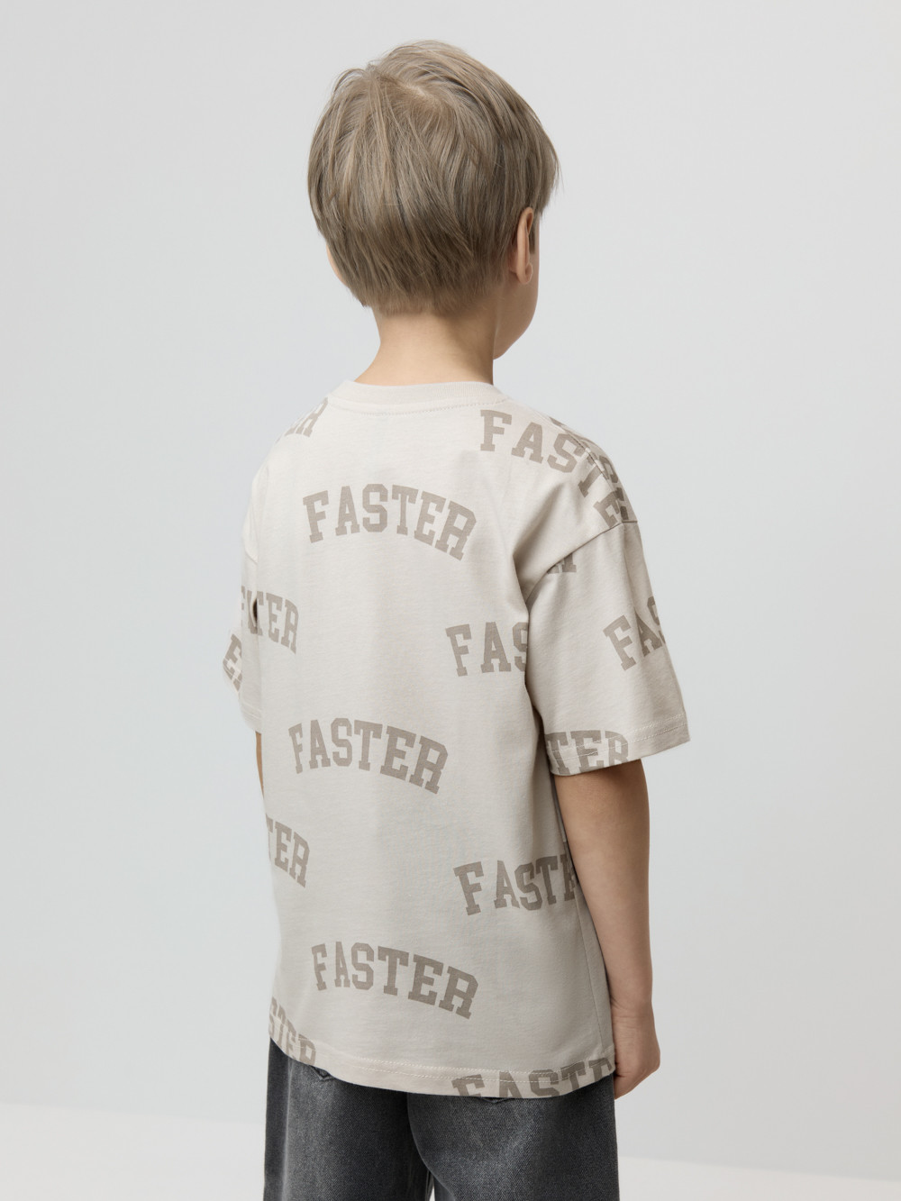 Футболка для мальчика, артикул: КР 302542, цвет: бежевый, фото 5