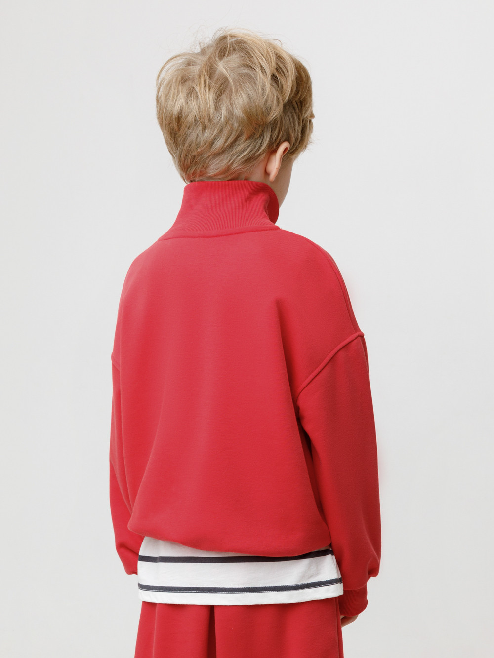 Свитшоты для мальчика, артикул: КР 303025, цвет: красный, фото 5
