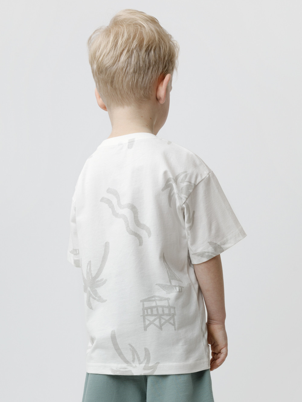 Футболка для мальчика, артикул: КР 303047, цвет: сахар, фото 5