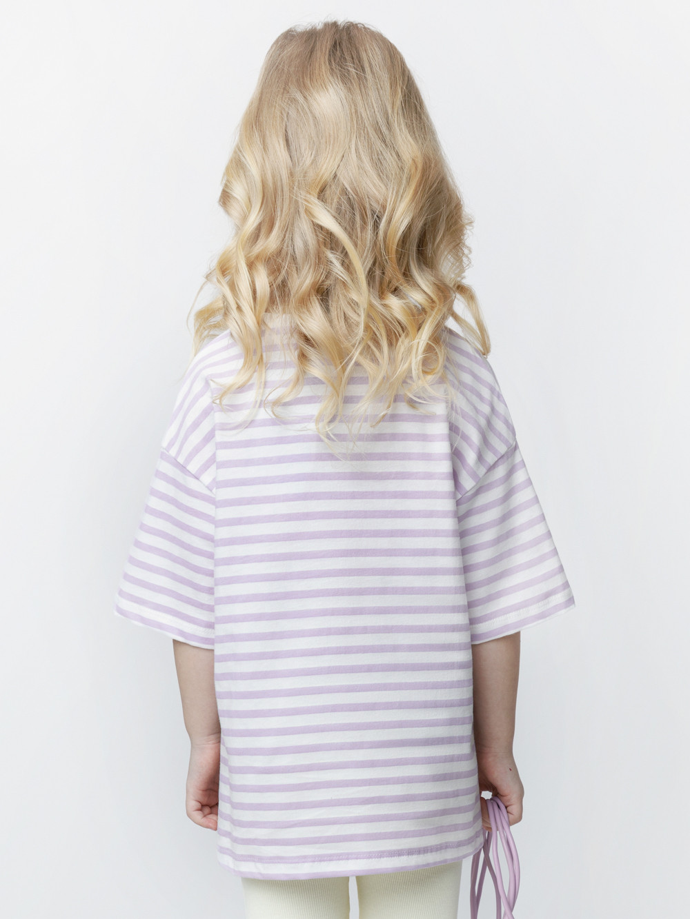 Футболка для девочки, артикул: КР 302940, цвет: фиолетовый, фото 5