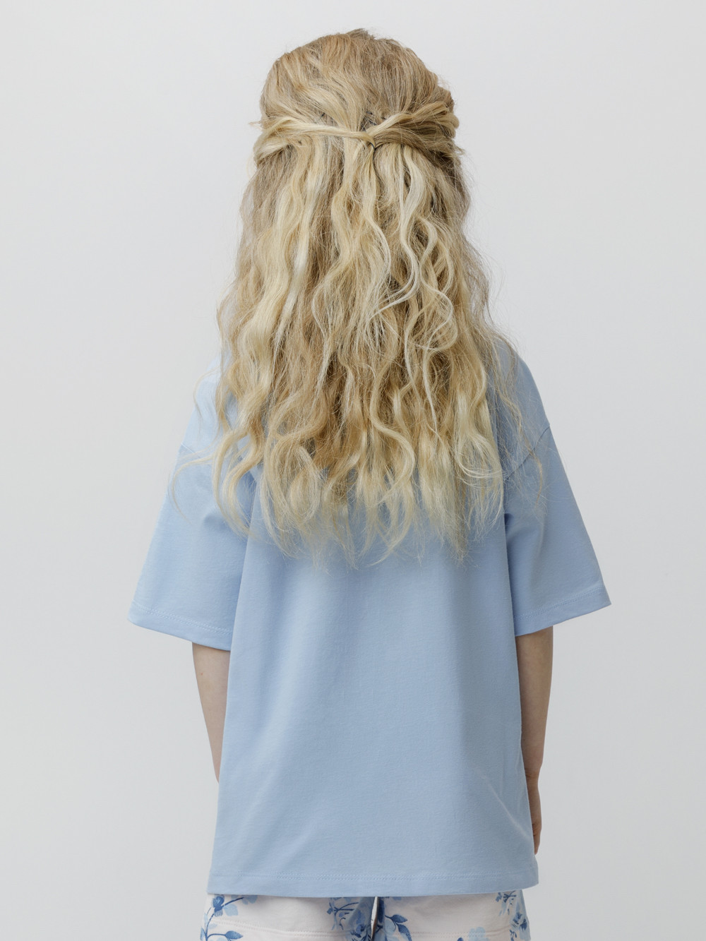 Футболка для девочки, артикул: КР 302992, цвет: голубой, фото 5