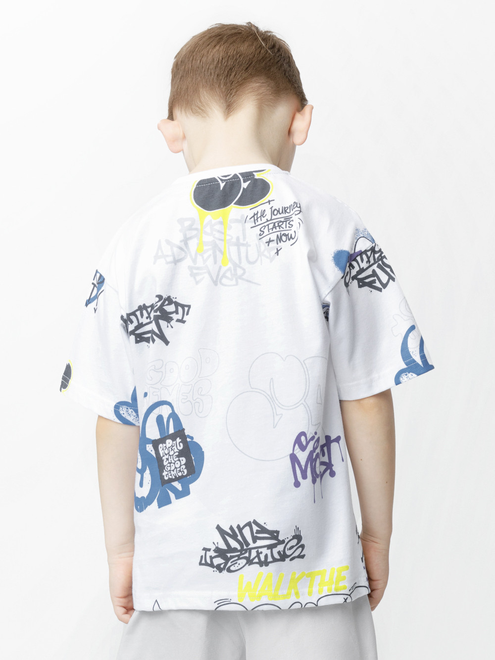 Футболка для мальчика, артикул: КР 302979, цвет: белый, фото 5