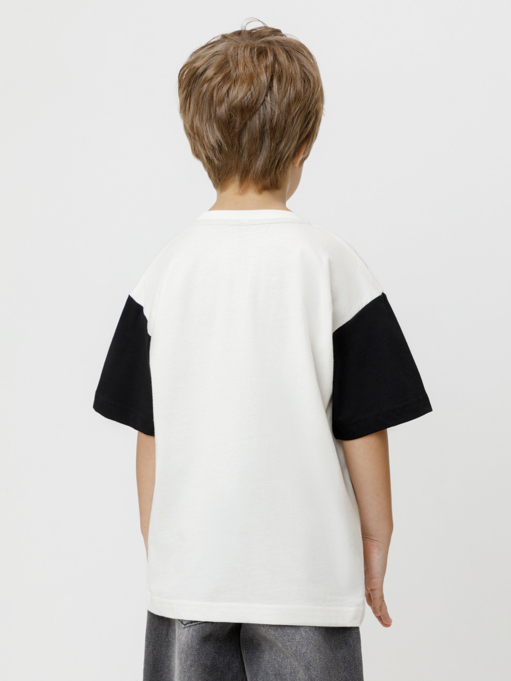 Футболка для мальчика, артикул: КР 303028, цвет: сахар, фото 5