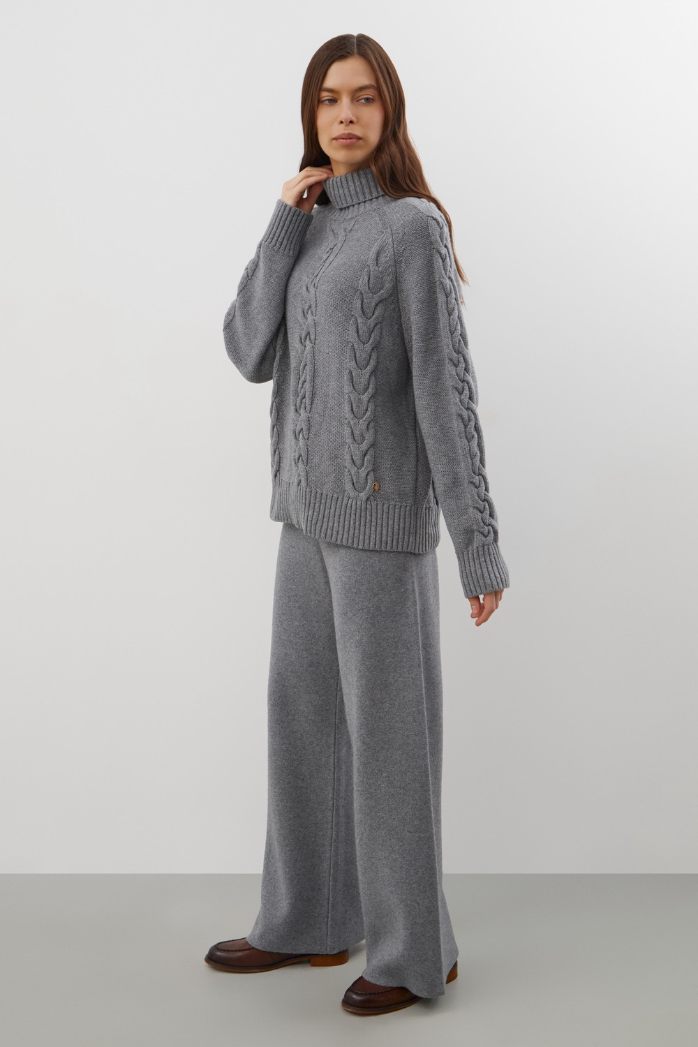Джемперы женские для мам, артикул: ЕВ 30294/ш, цвет: серый, фото 5