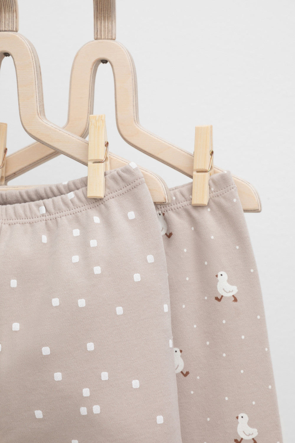 Брюки для новорожденных, артикул: К 4718-2уп, цвет: бежевый, фото 5