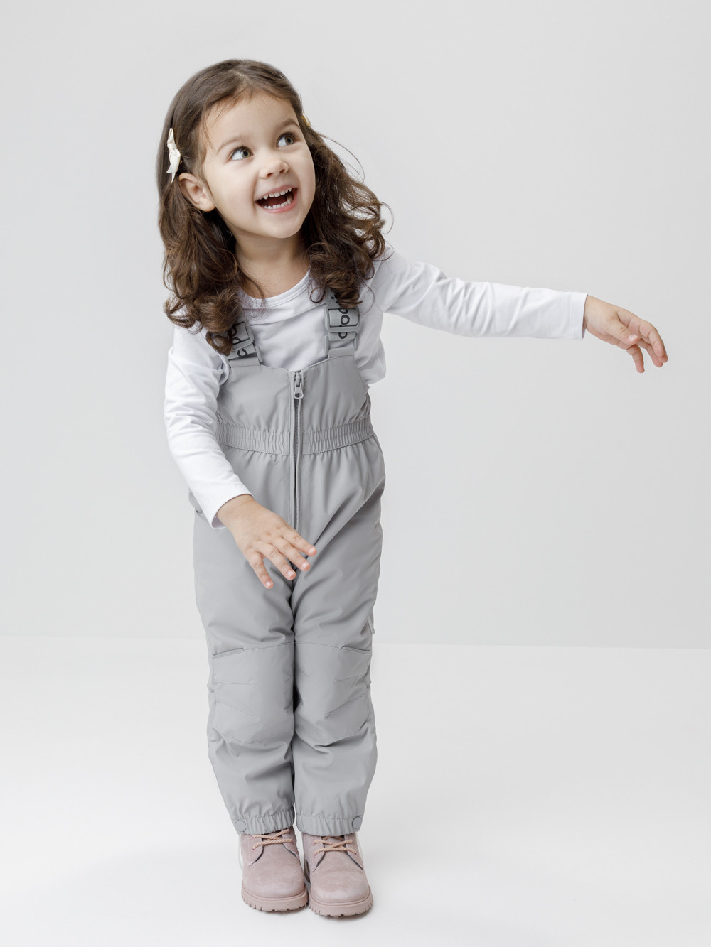 Брюки утепленные, артикул: ВК 46016/26/3 ГР, цвет: серый, фото 5