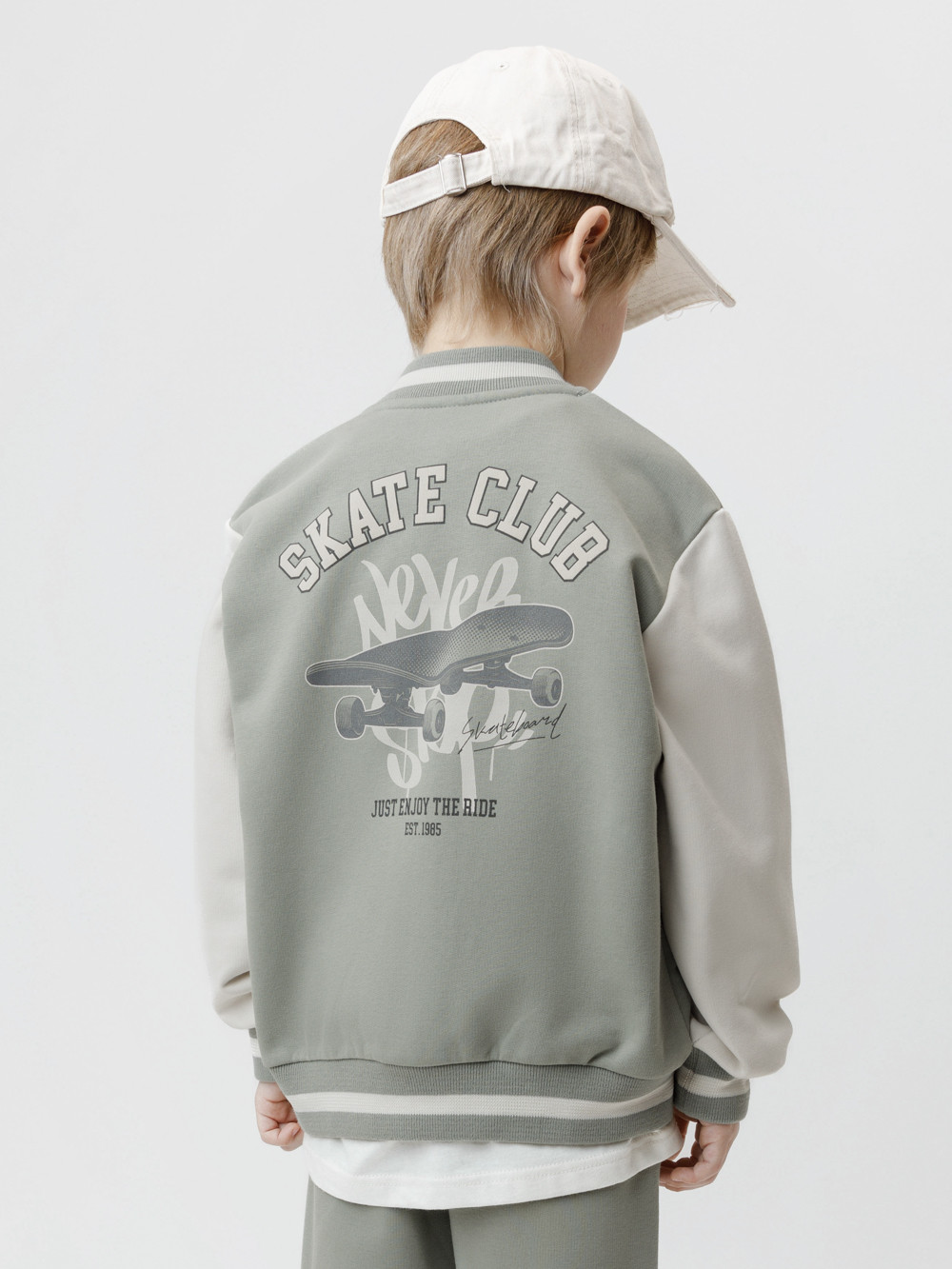 Жакет для мальчика, артикул: КР 302841, цвет: хаки, фото 5