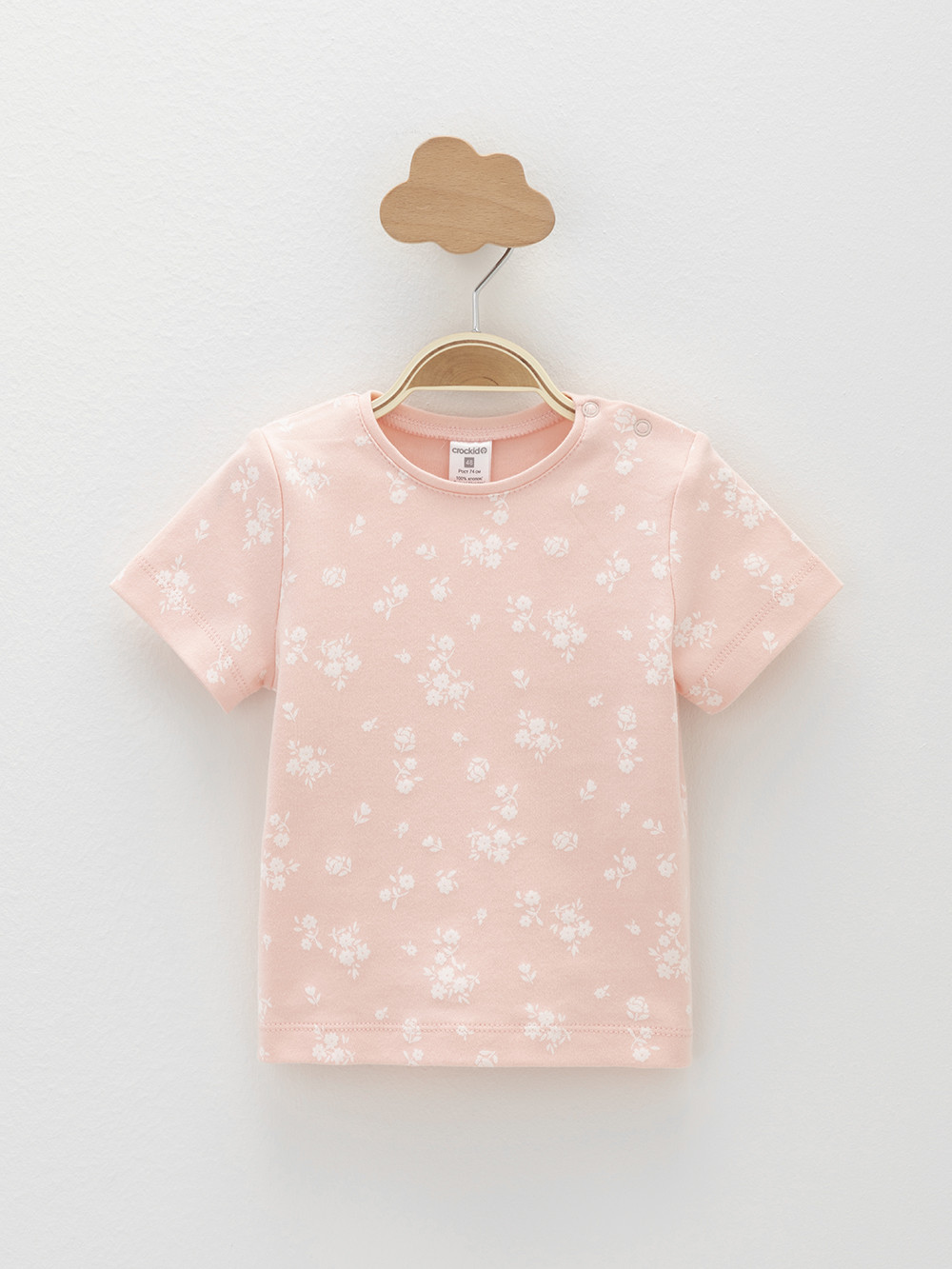 Футболка для новорожденных, артикул: К 301156-2уп, цвет: розовый, фото 5