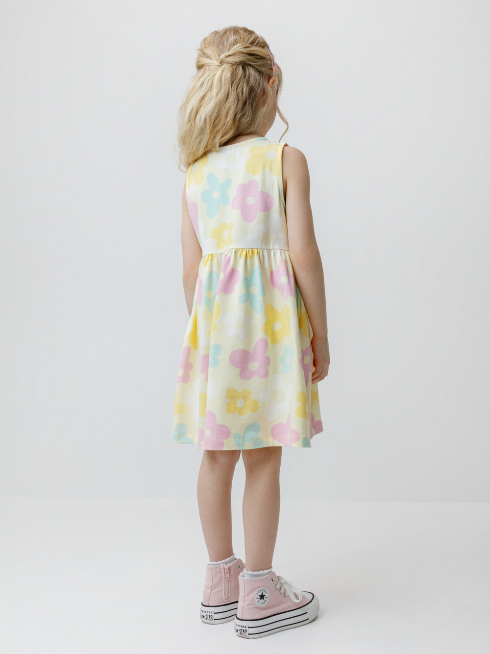 Платье для девочки, артикул: КР 5976, цвет: желтый, фото 5