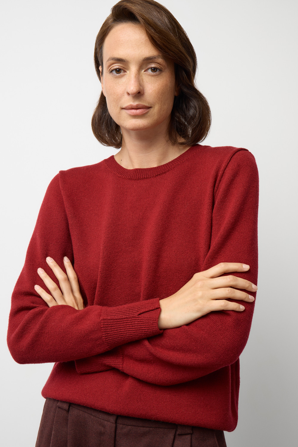 Джемперы женские для мам, артикул: ЕВ 30295/ш, цвет: фиолетовый, фото 5