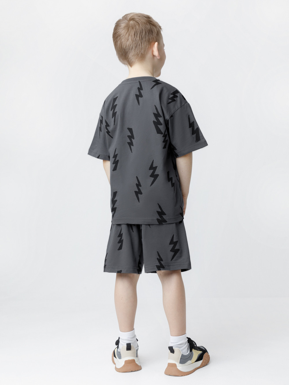 Шорты для мальчика, артикул: КР 400923, цвет: темно-серый, фото 5