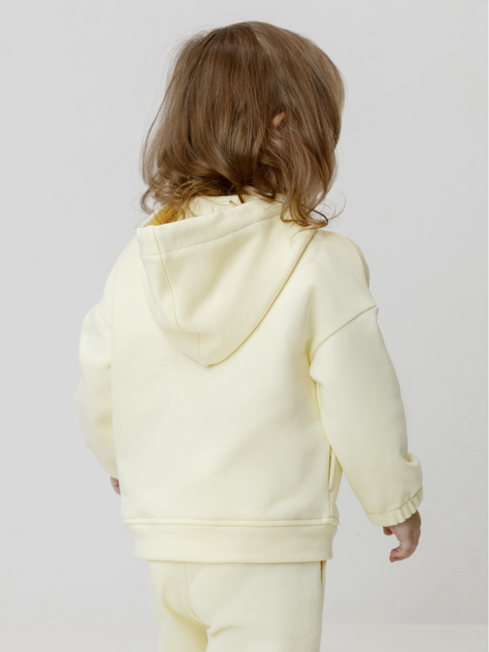 Толстовка для девочки, артикул: КР 302988, цвет: желтый, фото 5