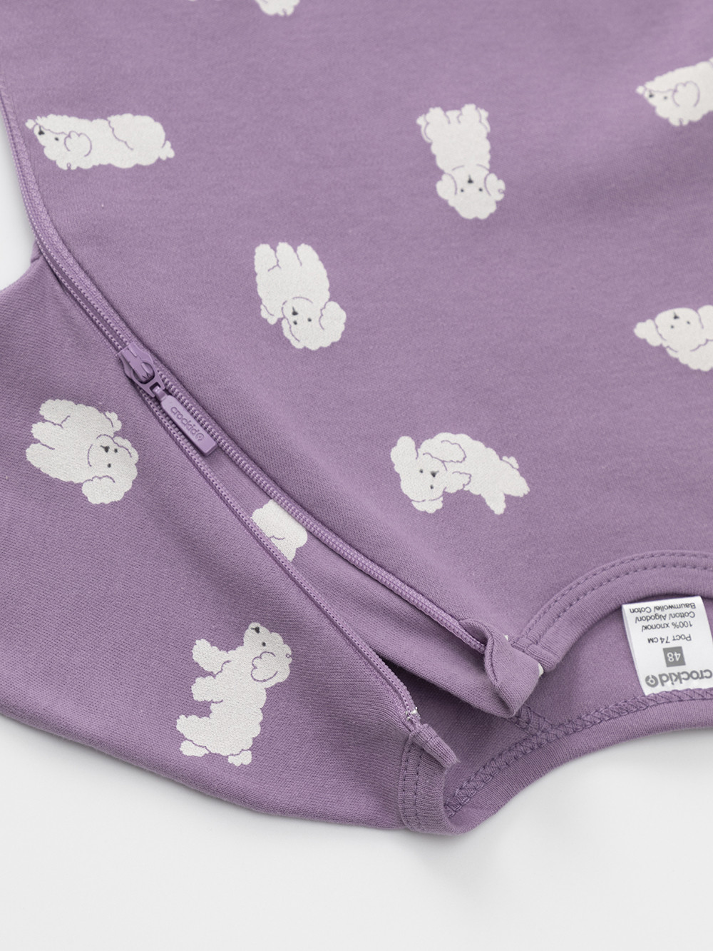 Комбинезон для новорожденных, артикул: К 6444-2уп, цвет: фиолетовый, фото 5