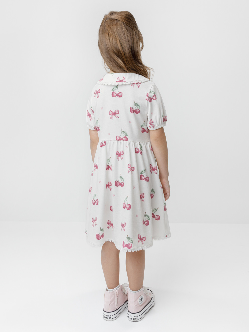 Платье для девочки, артикул: КР 5932, цвет: сахар, фото 5