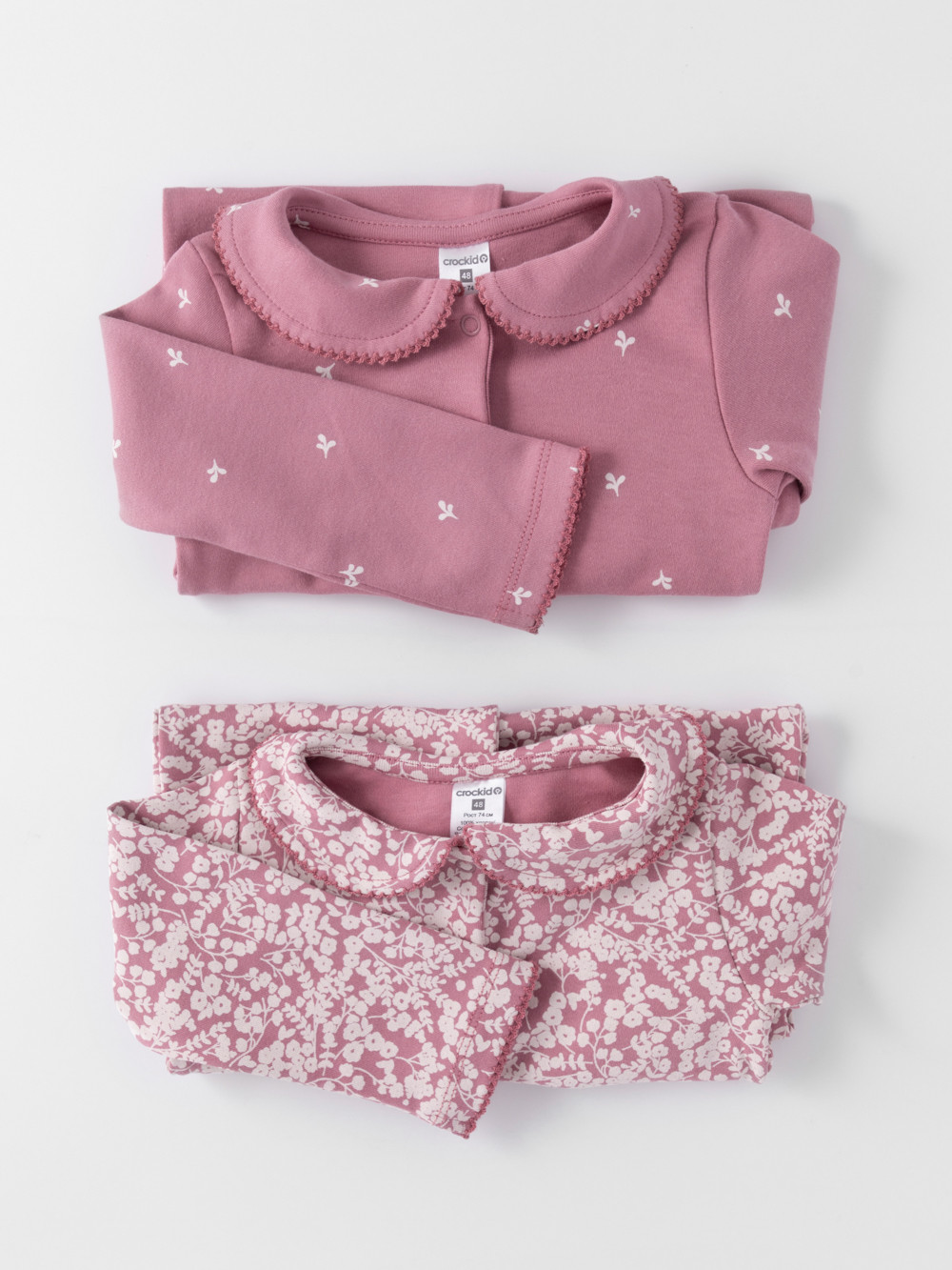 Комбинезон для новорожденных, артикул: К 6538-2уп, цвет: розовый, фото 5