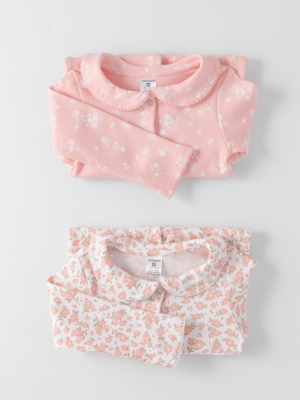 Комбинезон для новорожденных, артикул: К 6538-2уп, цвет: розовый, фото 5