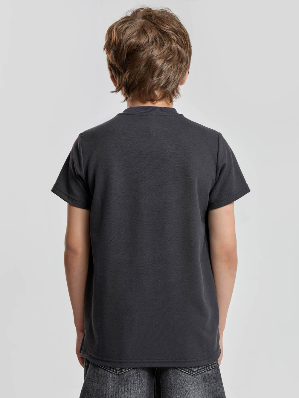 Футболка для мальчика, артикул: КР 302948-1, цвет: темно-серый, фото 5
