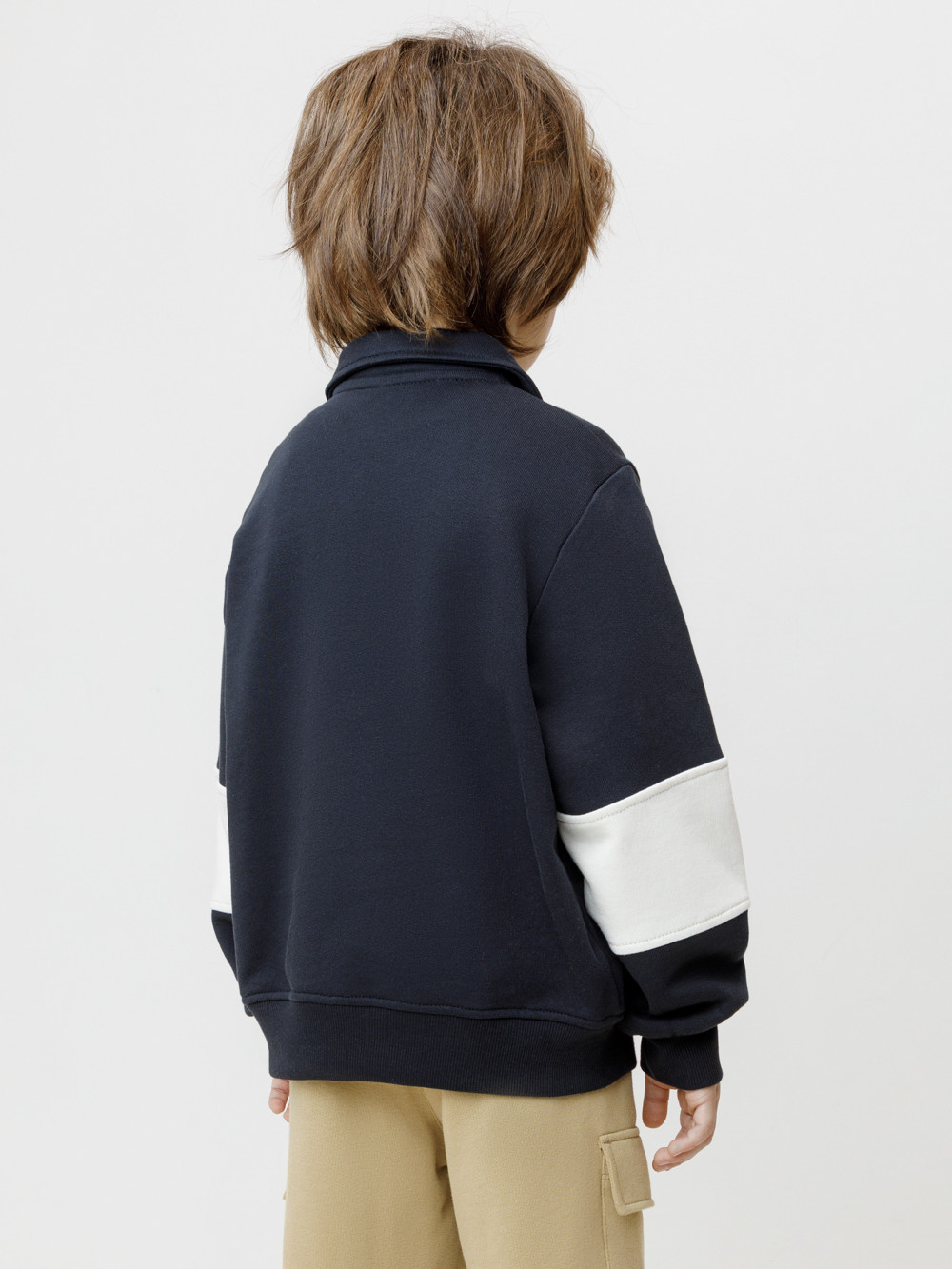 Свитшоты для мальчика, артикул: КР 302983, цвет: темно-синий, фото 5