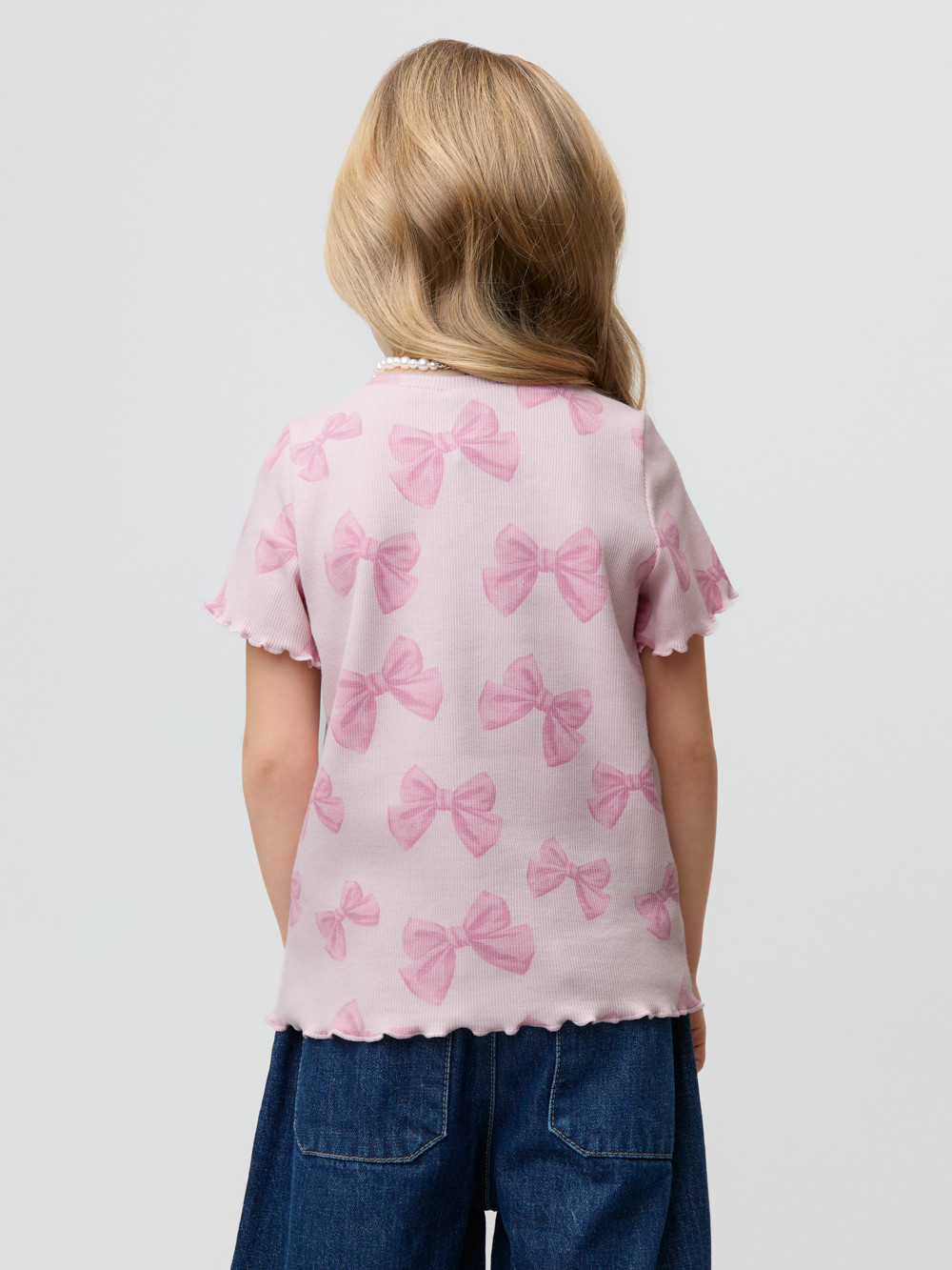 Футболка для девочки, артикул: КР 301996, цвет: светло-розовый, фото 5
