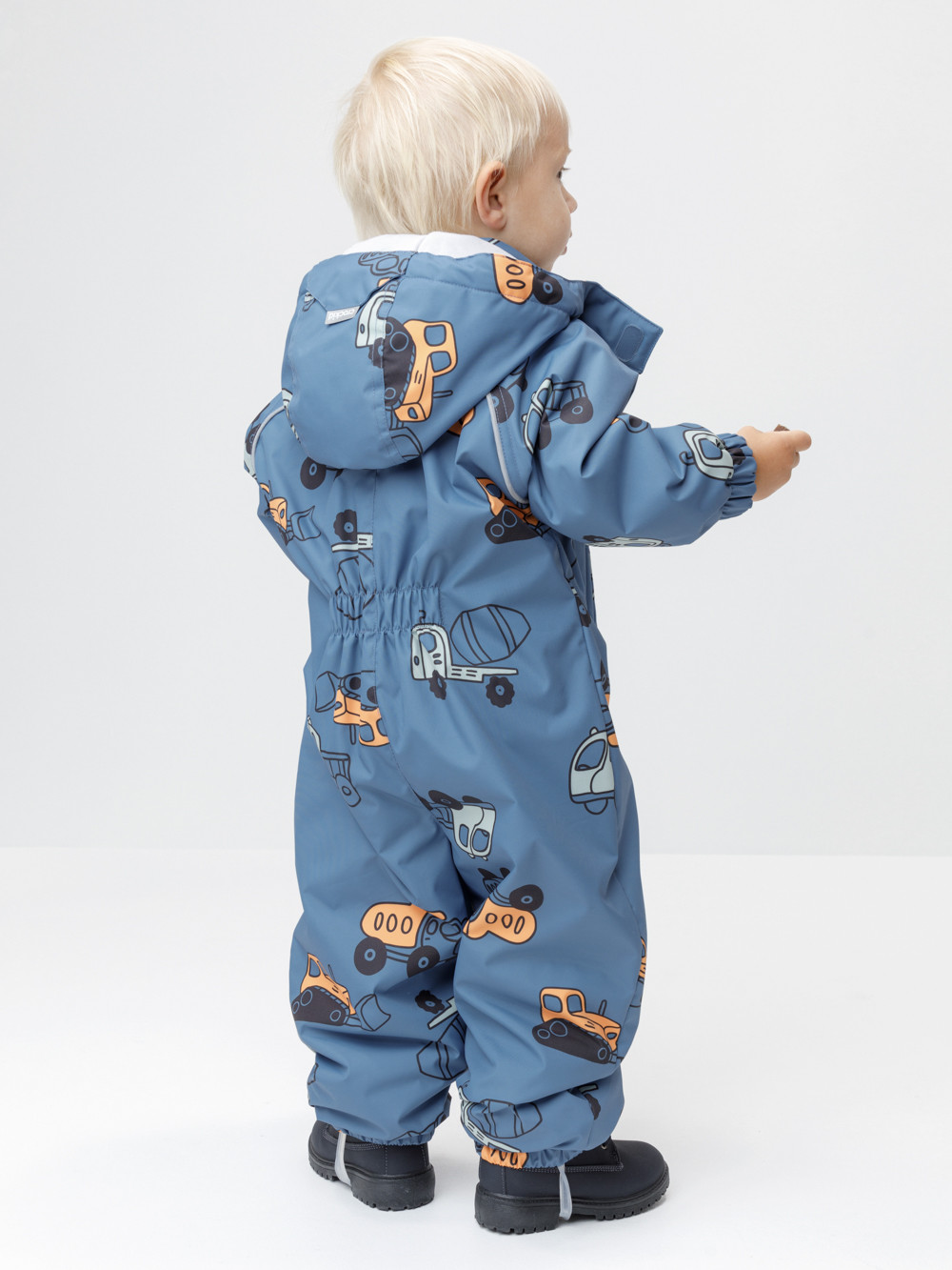 Комбинезоны утепленные для мальчика, артикул: ВК 60085/н/80 Ал, цвет: синий, фото 5