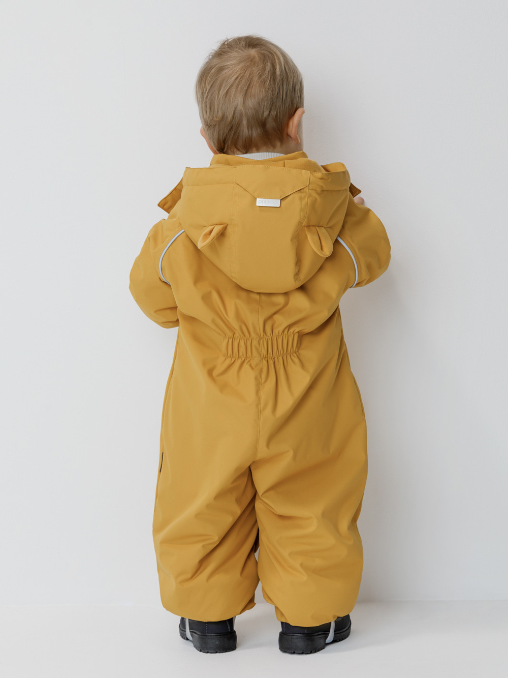 Комбинезоны утепленные для мальчика, артикул: ВК 60108/6 Ал, цвет: желтый, фото 5