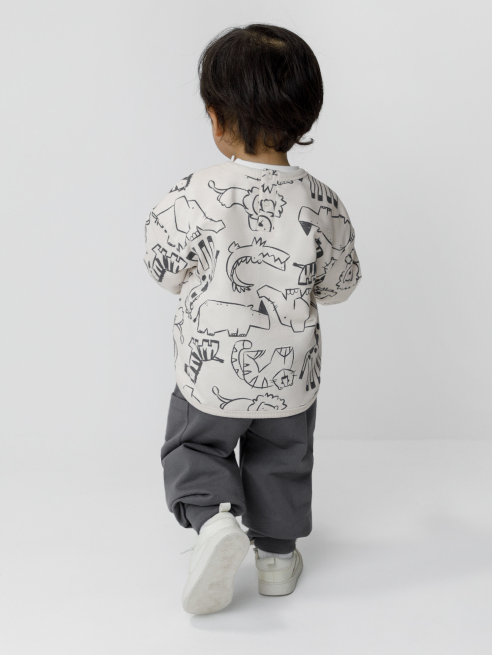 Брюки для мальчика, артикул: КР 400932, цвет: темно-серый, фото 5