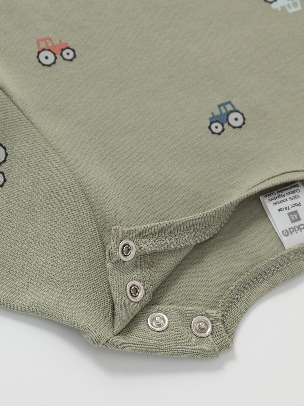 Футболка для новорожденных, артикул: К 301156-2уп, цвет: хаки, фото 5