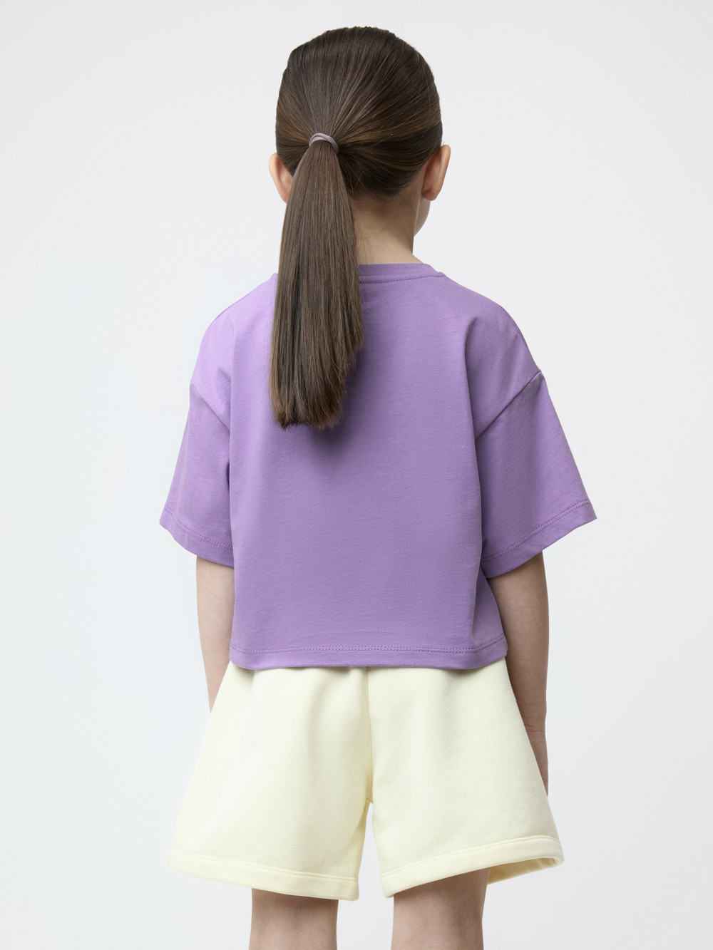 Футболка для девочки, артикул: КР 302936, цвет: фиолетовый, фото 5