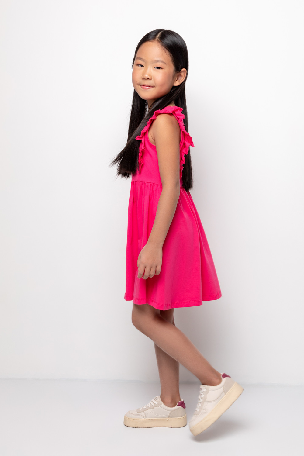 Платье для девочки, артикул: К 5753, цвет: розовый, фото 5