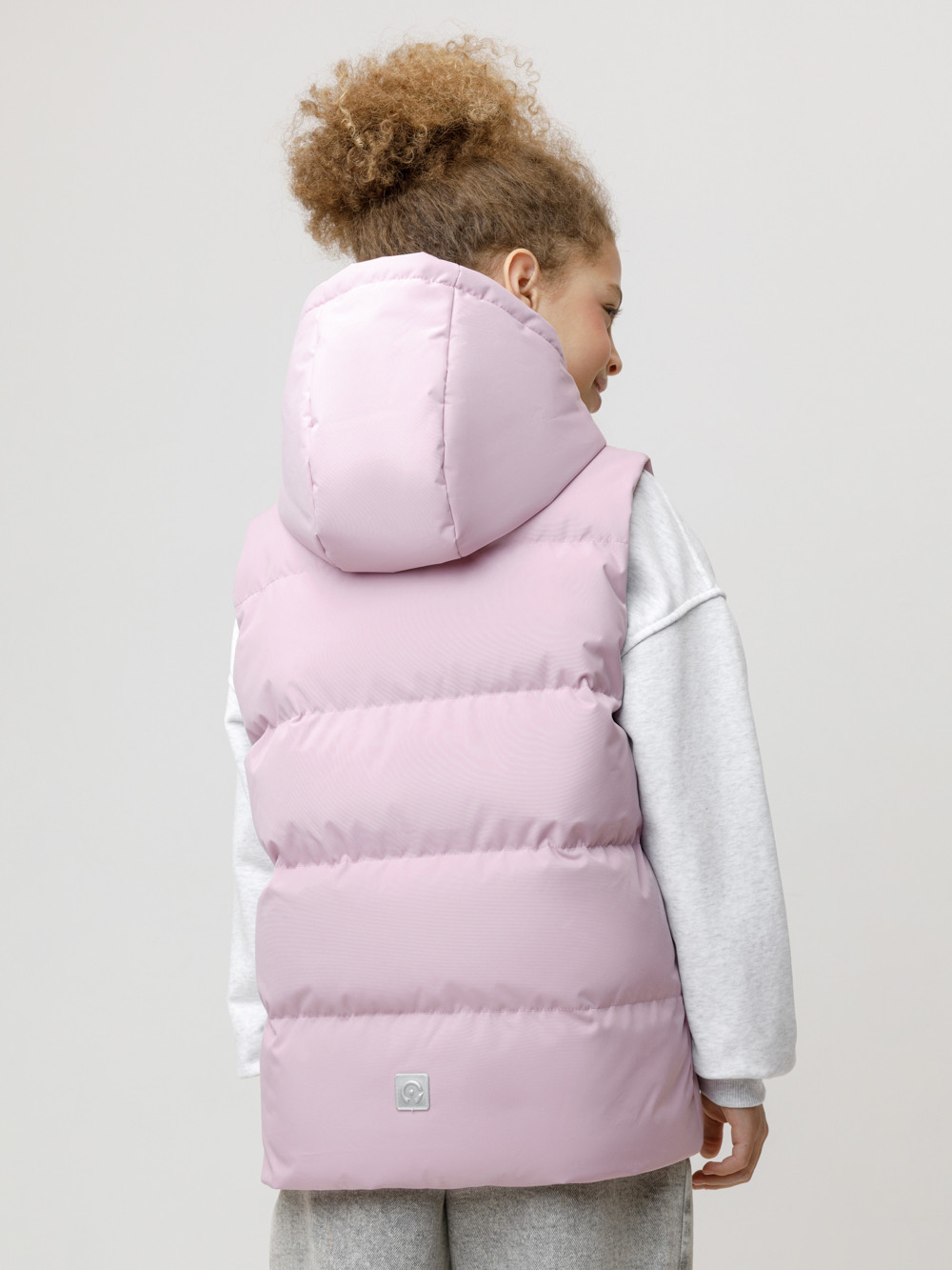 Жилет для девочки, артикул: ВК 35022/2 ГР (128-152), цвет: фиолетовый, фото 5