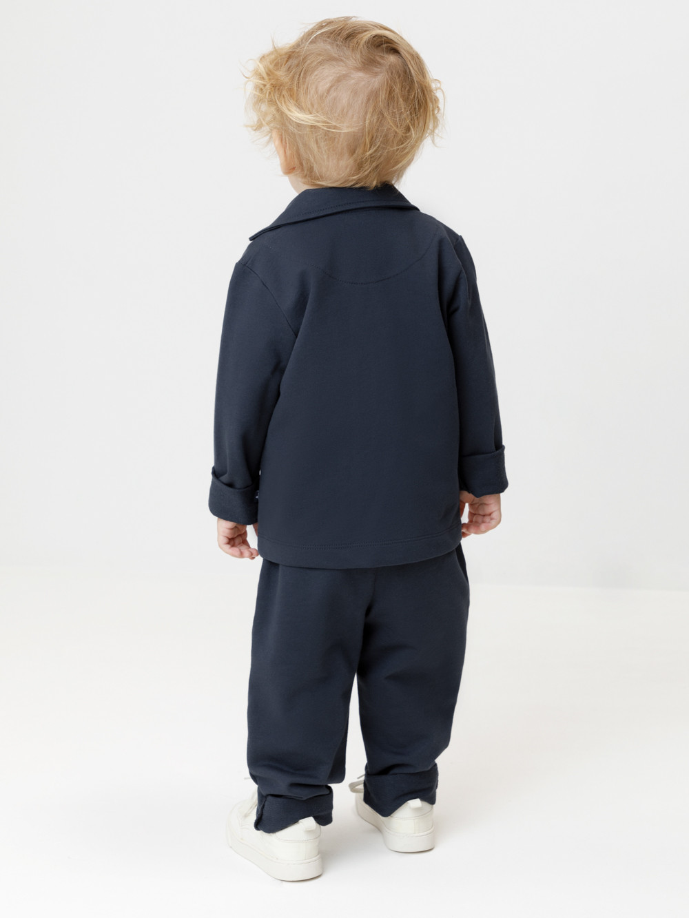 Брюки для мальчика, артикул: КР 400917, цвет: темно-синий, фото 5